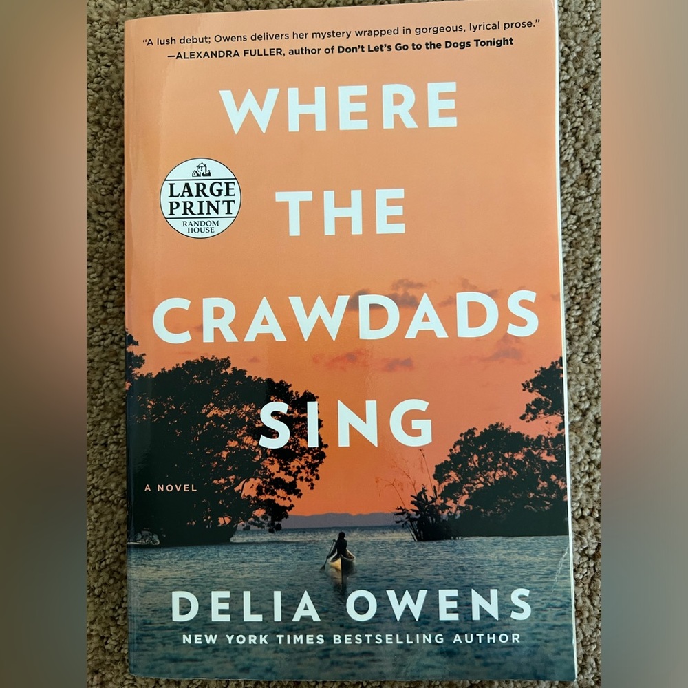 $28 value Where the Crawdads Sing paperback large print